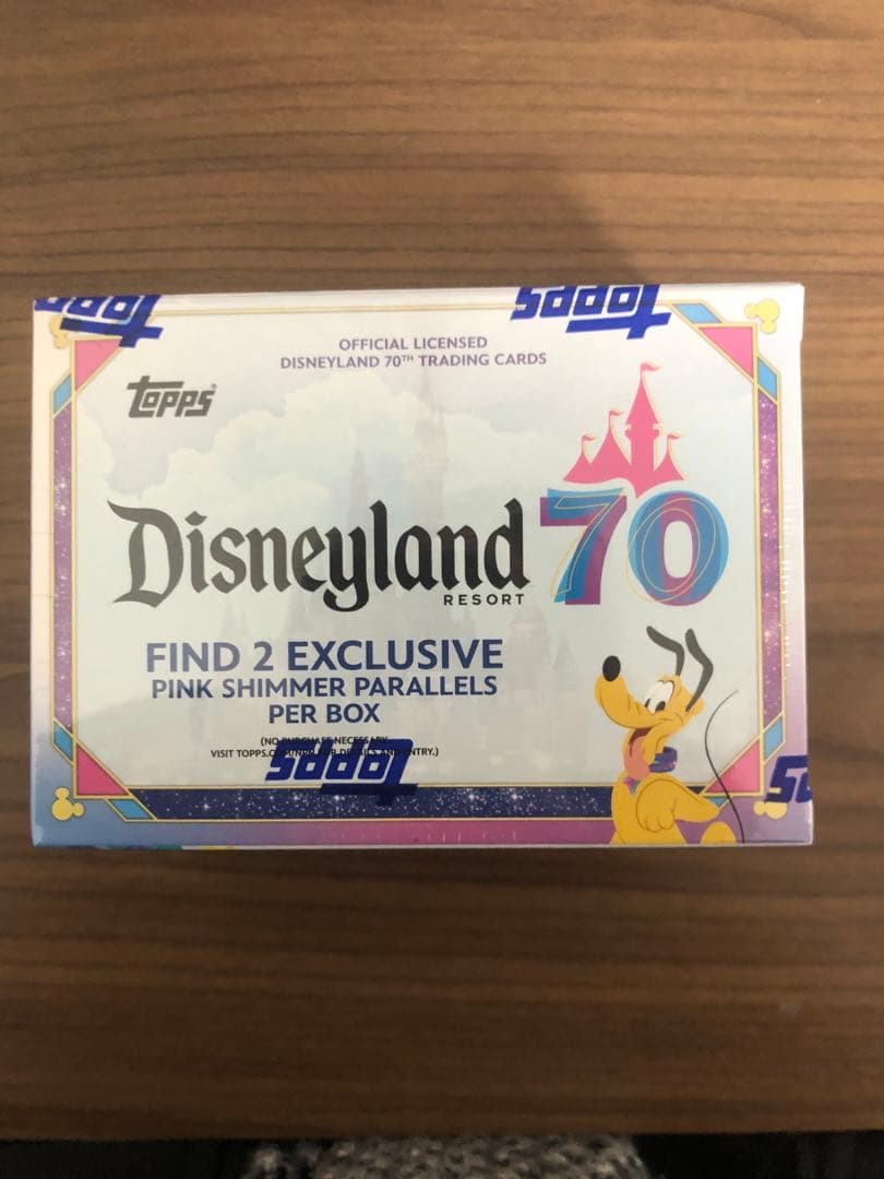 2025 Topps ディズニーランド70周年記念 BOX