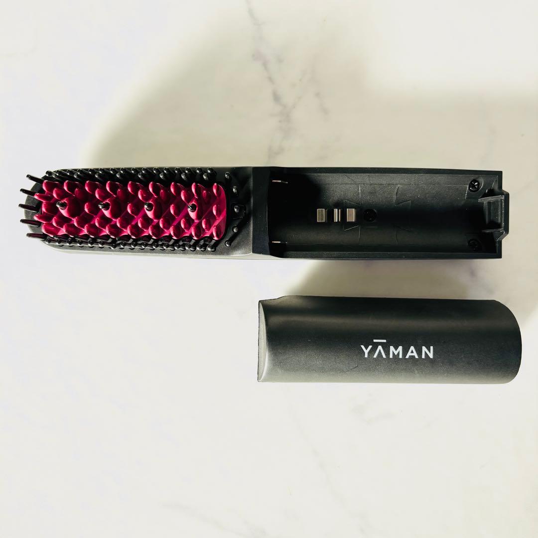 YAMAN スムースアイロンブラシ YJHB5B コードレス 家庭用ヘアアイロン