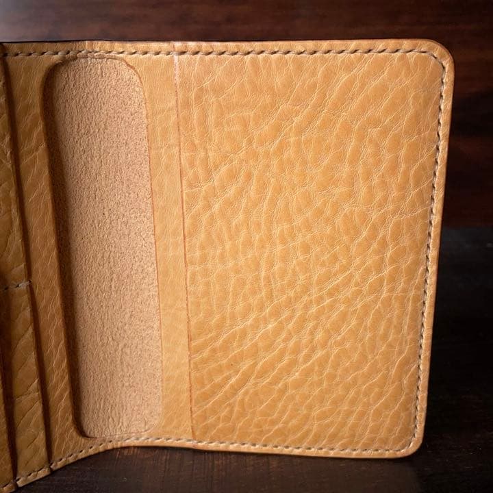 【10%OFF】レザーパスポートケース（ベージュ）