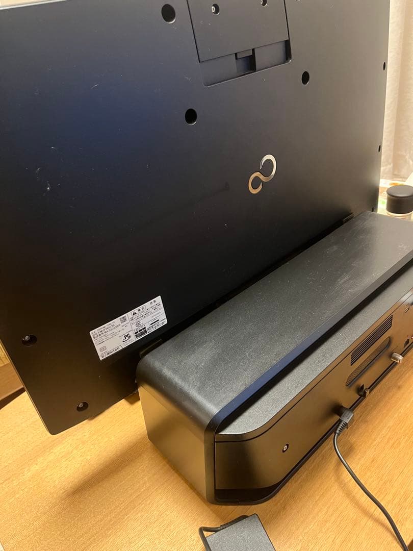 富士通 デスクトップパソコンFMVF90A3B 27型ワイド(初期化済)