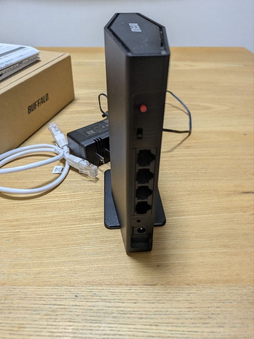 BUFFALO WSR-3000AX4P/NBK 無線LAN　+無線中継機