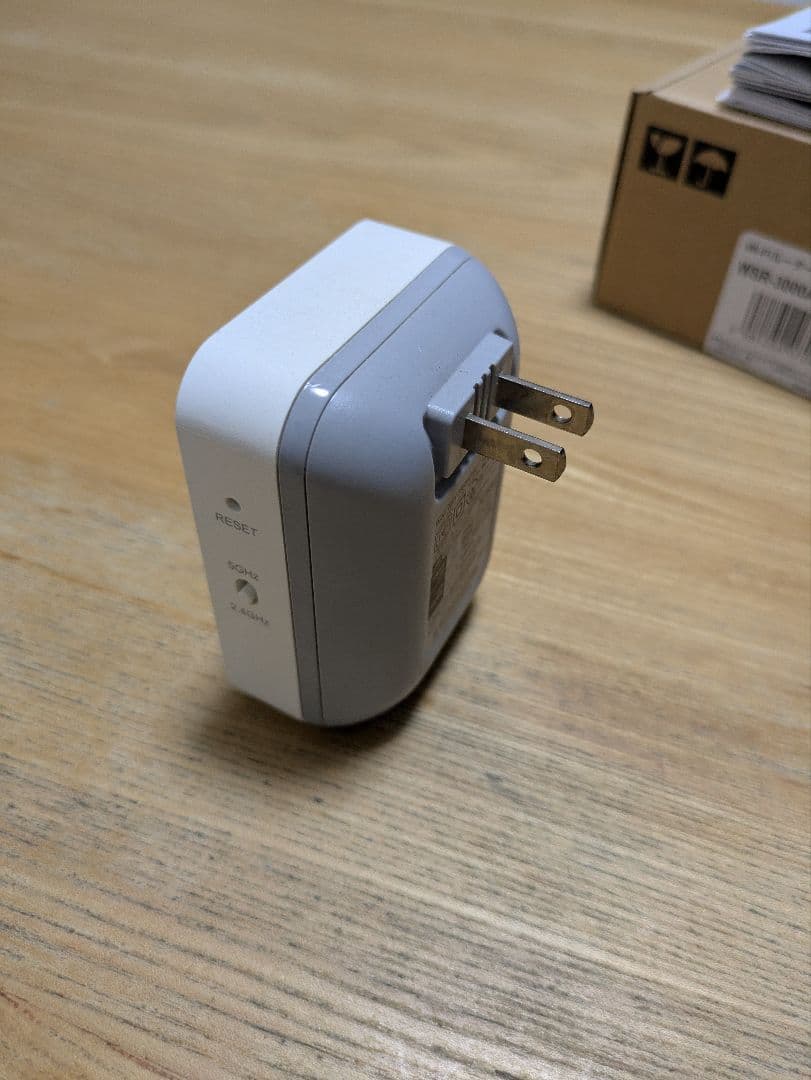 BUFFALO WSR-3000AX4P/NBK 無線LAN　+無線中継機