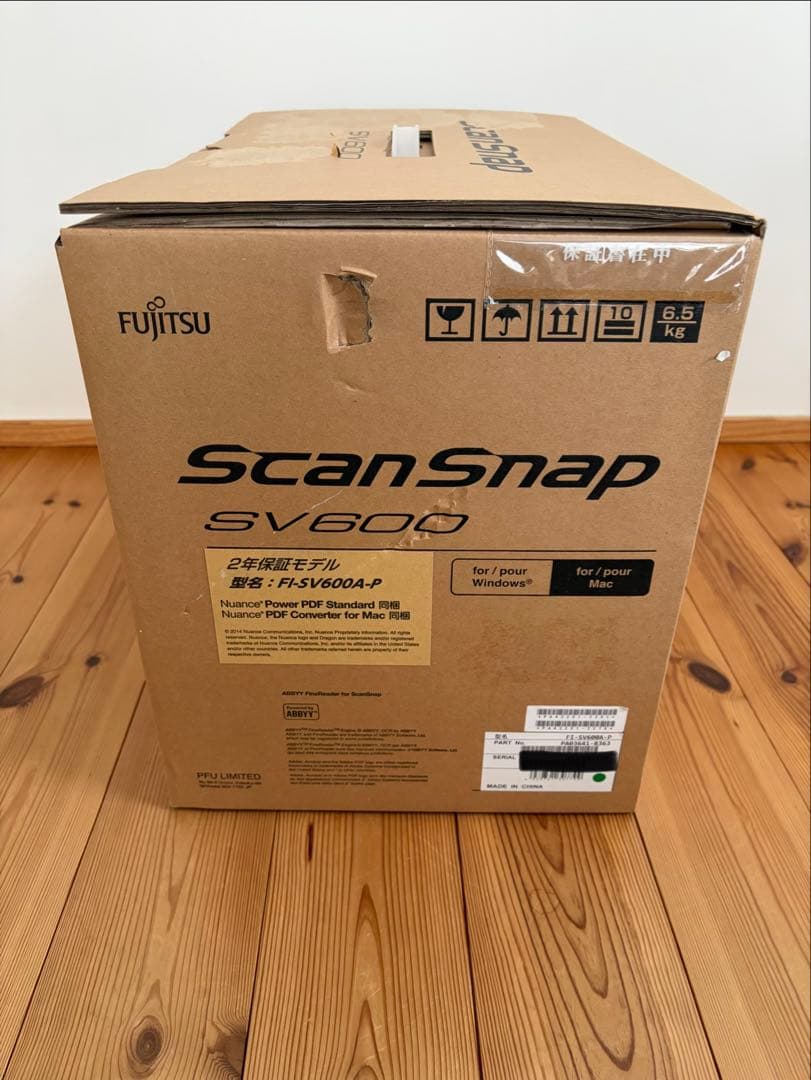 ✴︎新品未使用品✴︎ ScanSnap スキャンスナップ FI-SV600A-P