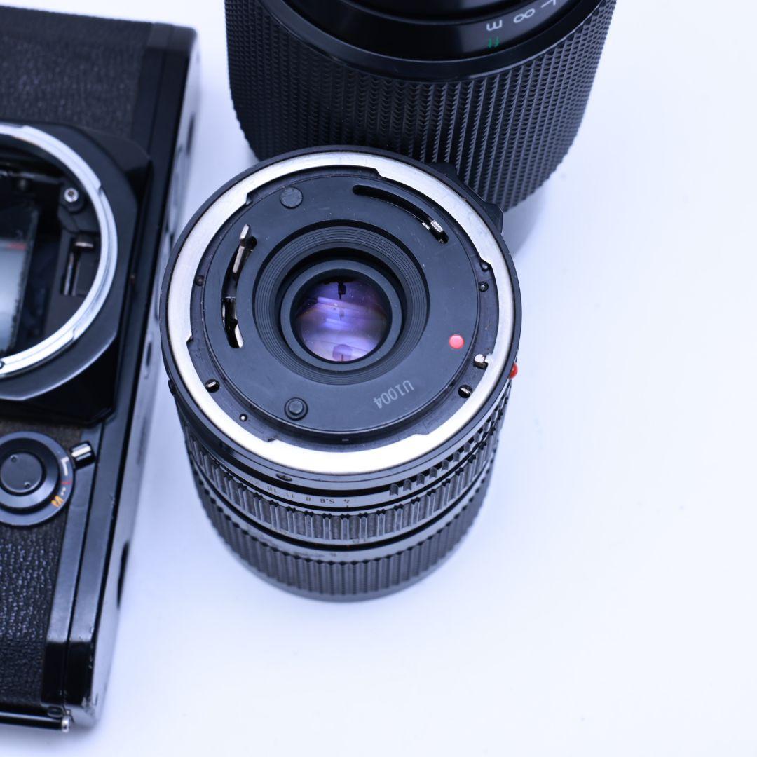 フィルムカメラ Canon EF レンズ2本 電池付き