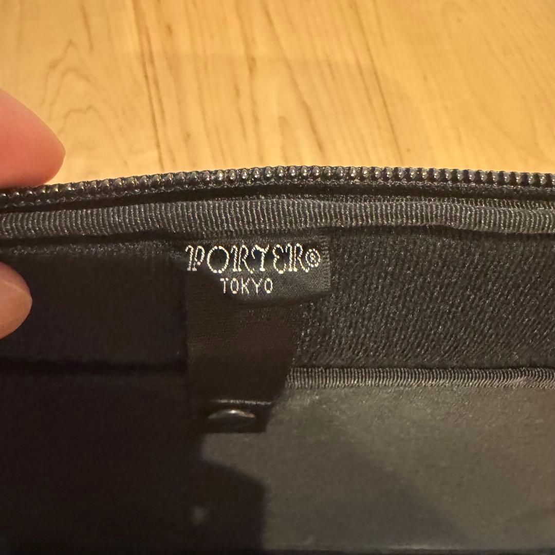 【美品】　ポーター　PORTER　タブレット　ノートPCケース　赤タグ