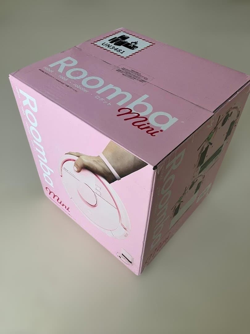 【新品】ルンバ Mini 超小型床拭きロボット掃除機+充電ステーション（桜）