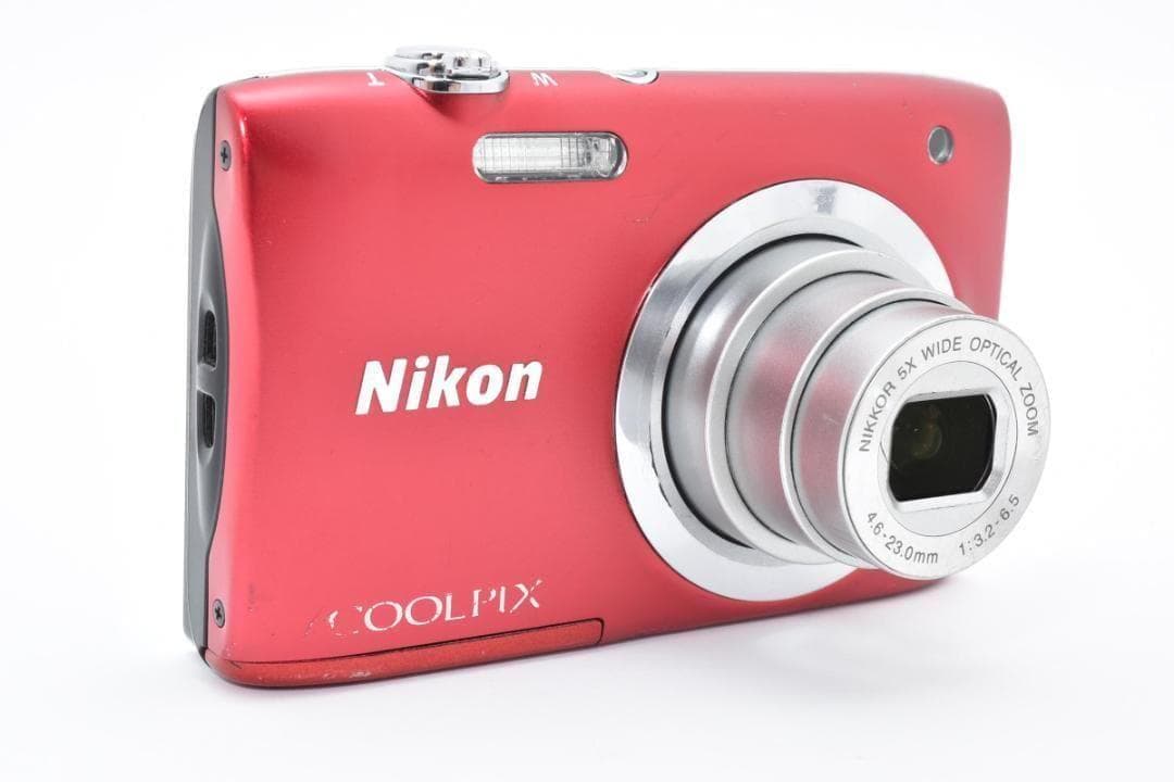 ■ 美品・レッド■ ニコン　Nikon COOLPIX A100