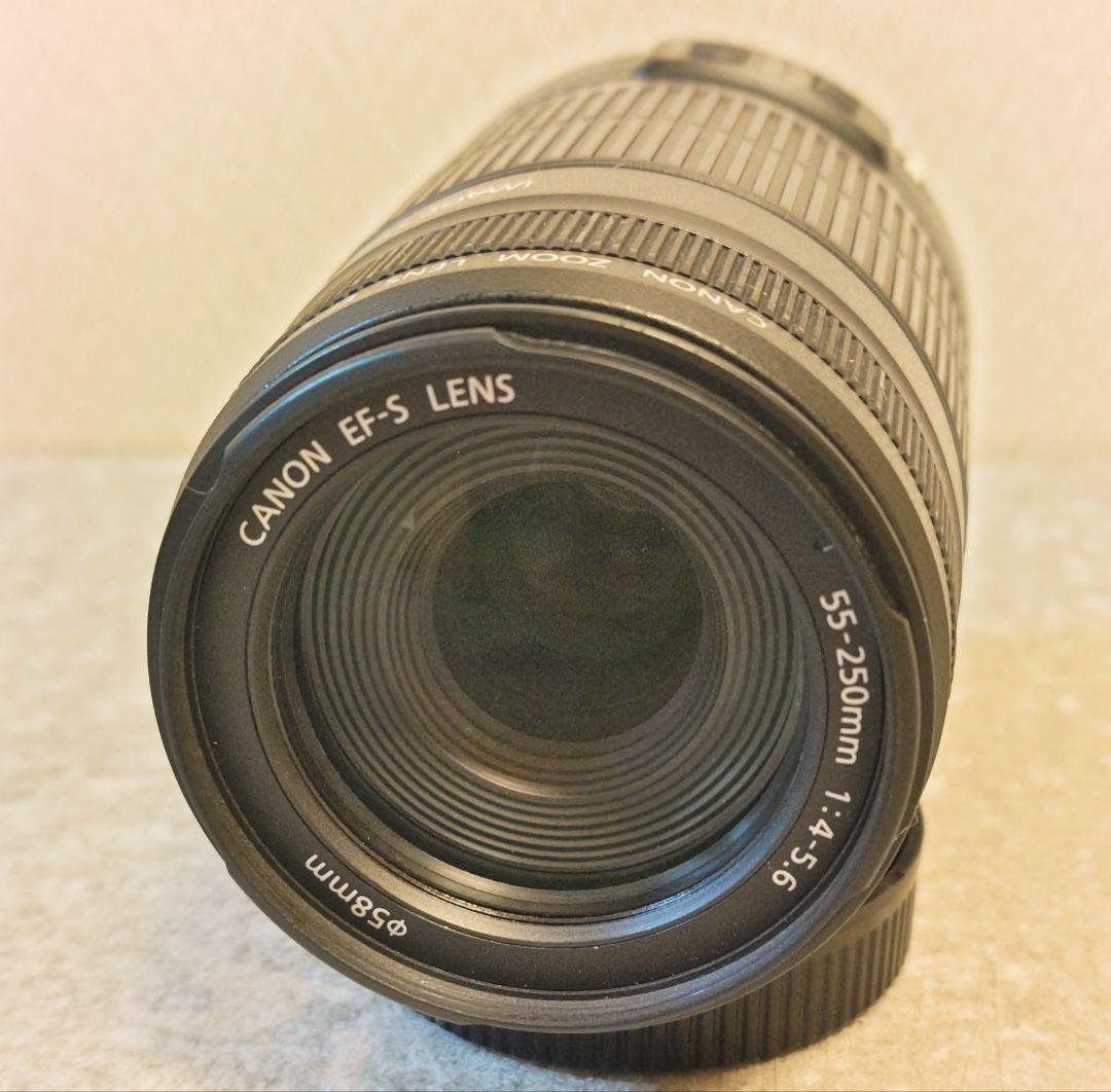 Canon EF-S 55-250㎜ f/4-5.6 IS ズーム 前後キャップ
