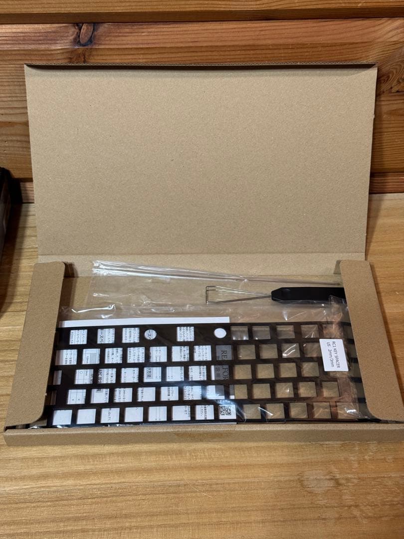 Realfore RC1 英語配列 30g C1HK23 スペーサー付