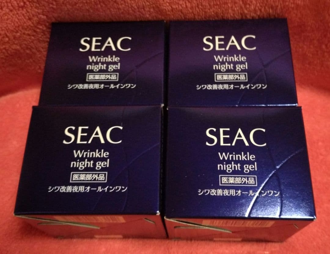 SEAC シワ改善夜用オールインワン25g×4箱