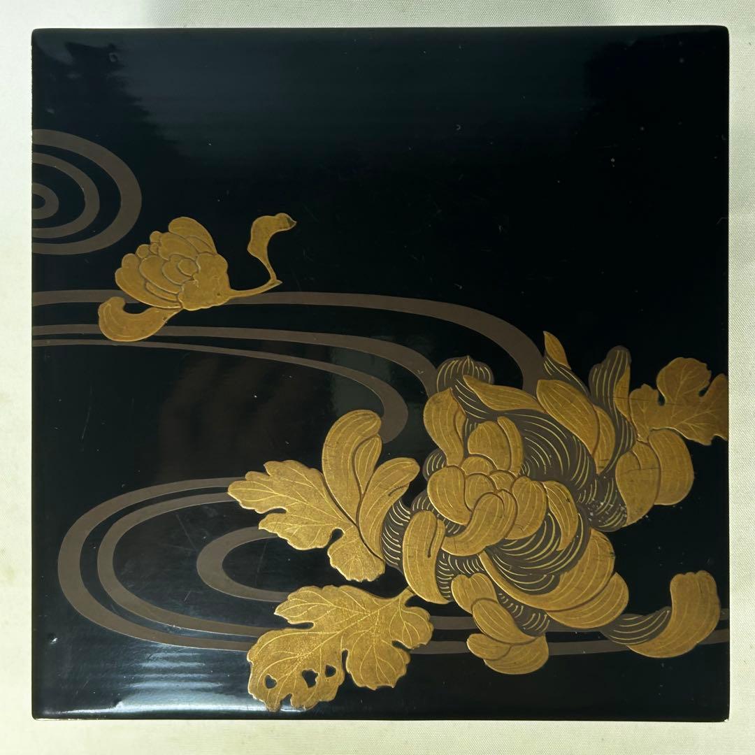 金彩　蒔絵　漆器　重箱　木製品