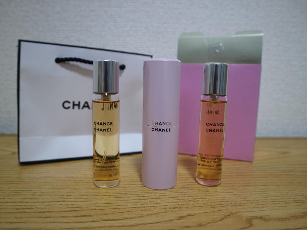 CHANEL CHANCE シャネル チャンス ツイストスプレー 香水 3本