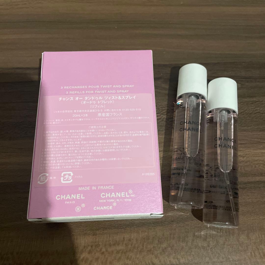 CHANEL CHANCE Eau Tendre 詰め替え用2本セット