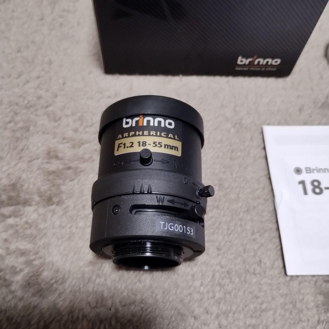 Brinno BCS 18-55mm F1.2 レンズ