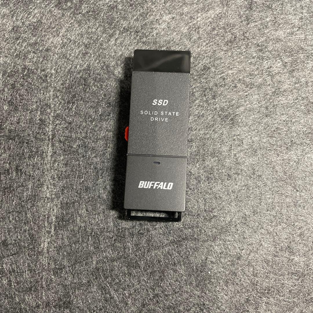 バッファロー SSD 外付け 250GB 超小型SSD-PUT250U3-B/N