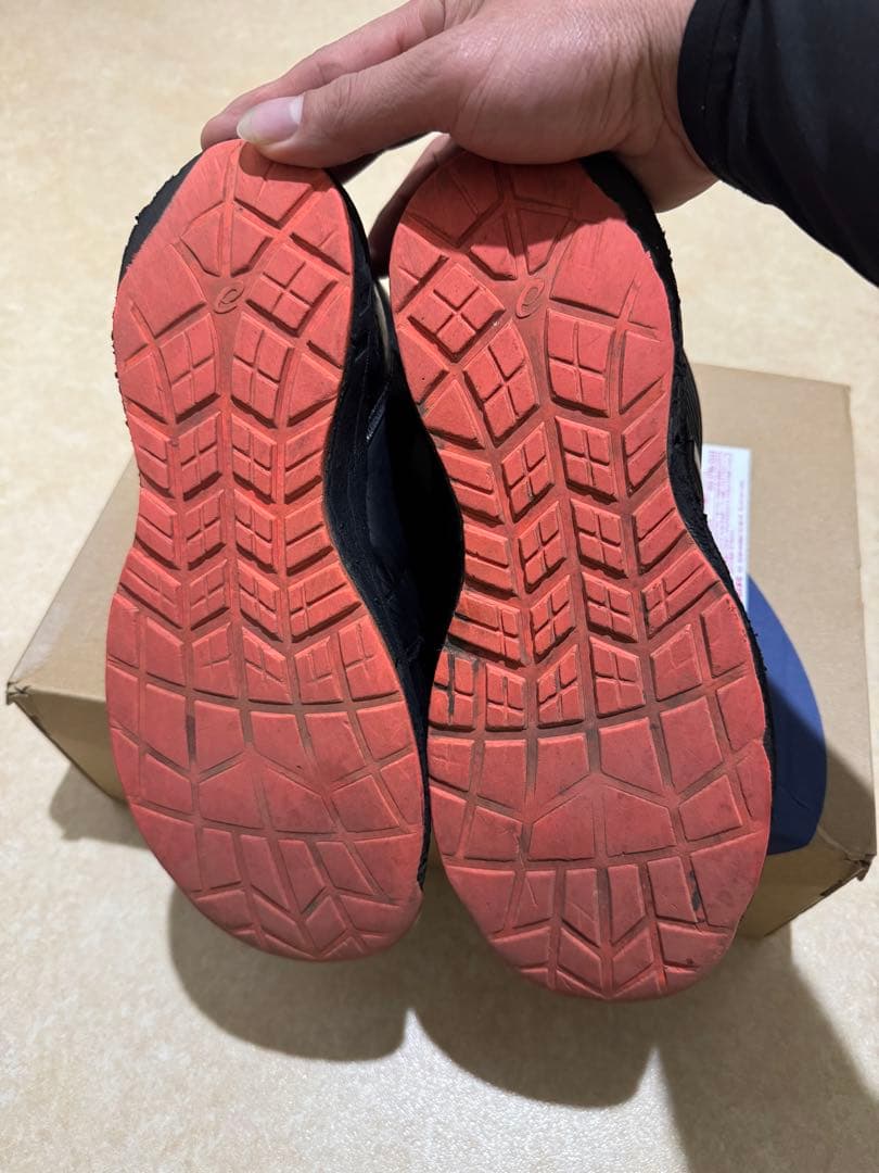 ASICS ハイカット安全靴 26cm ブラック