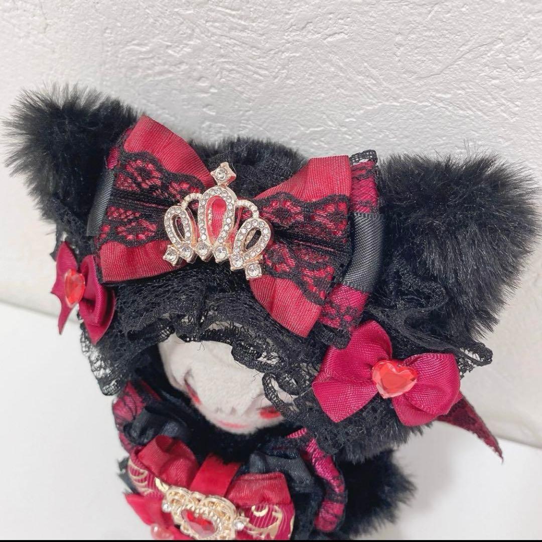 にじぱぺっと♡10cmサイズ ぬい服♡ねこちゃん 2点セット♡チャーム付き♪