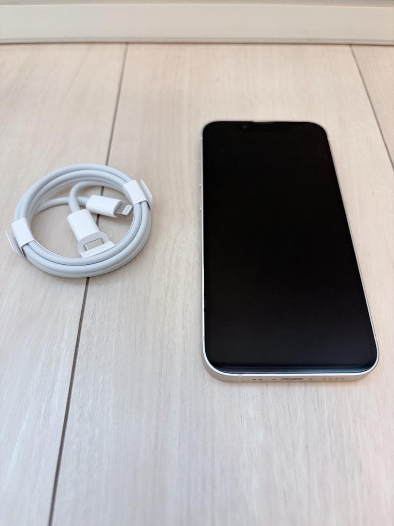 [美品] iPhone 13 mini 128GB スターライト simフリー