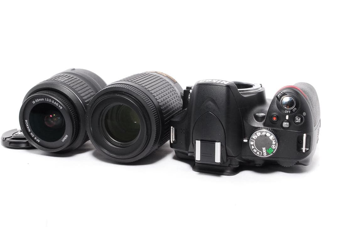 ショット数少なめ◆Nikon D3200◆一眼レフカメラ◆すぐ使える◆スマホ転送