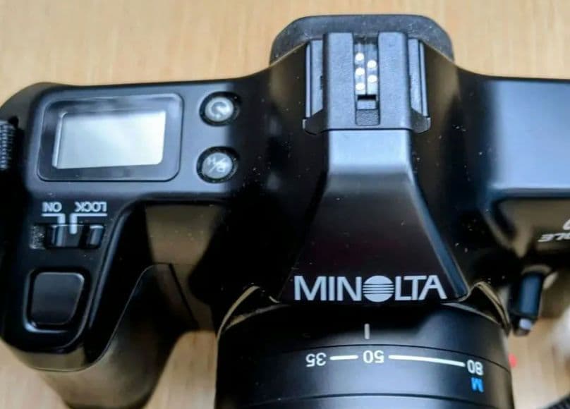 ミノルタAα-3700i X-700+ROKKOR 50mm F1.7純正電池付