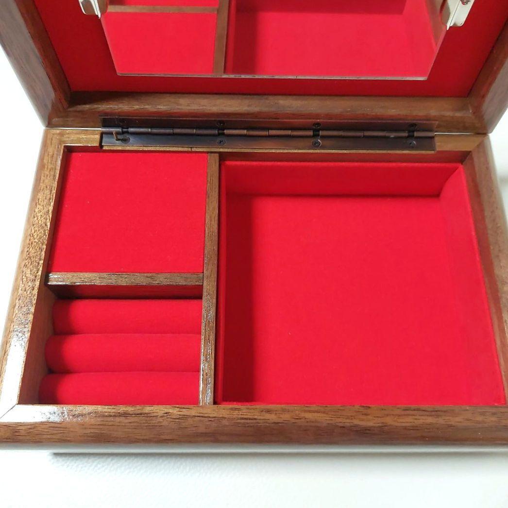◆新品 寄木細工 宝石箱 オルゴール いい日旅立ち 元箱有り