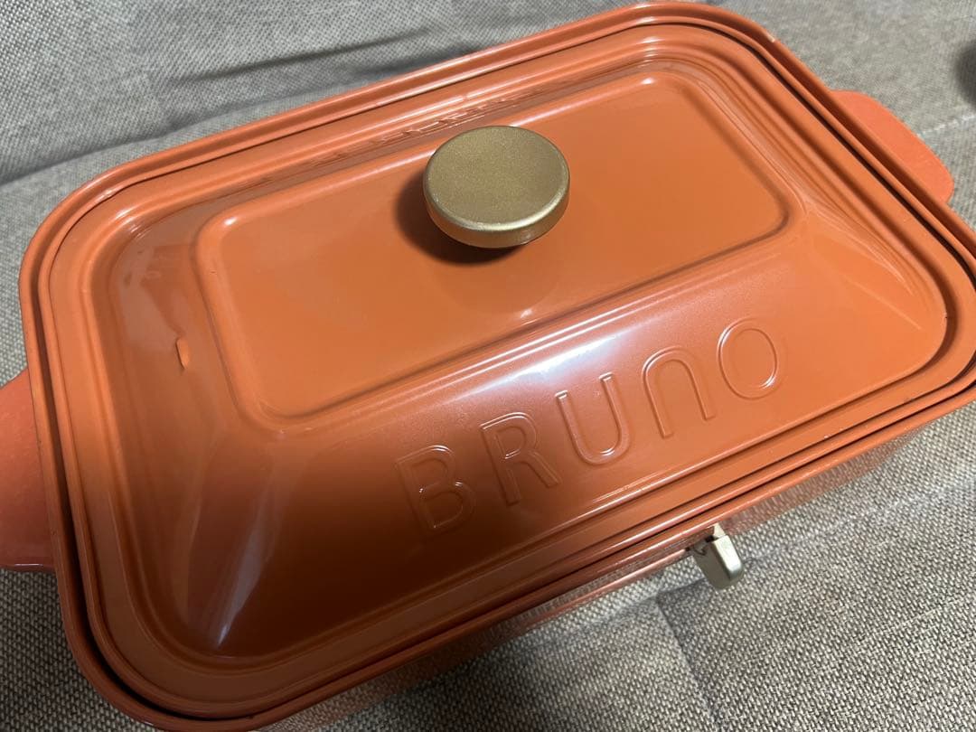 BRUNO ホットプレート オレンジ