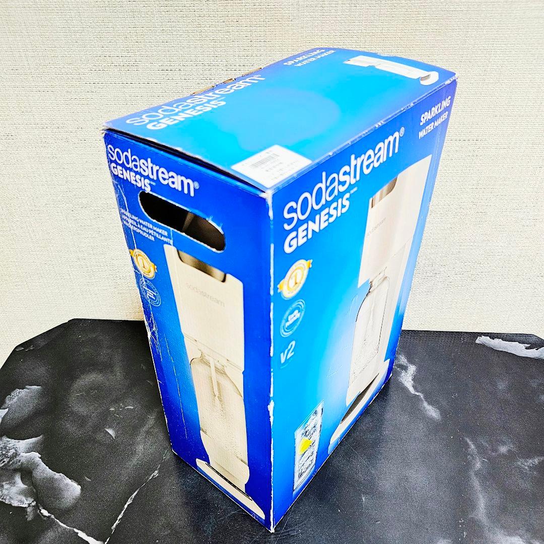 新品 ソーダストリーム ジェネシス sodastream GENESIS 白