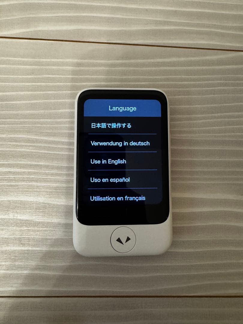 POCKETALK S 白ポケトークS 翻訳機 付属品完備 動作確認済カバー付き
