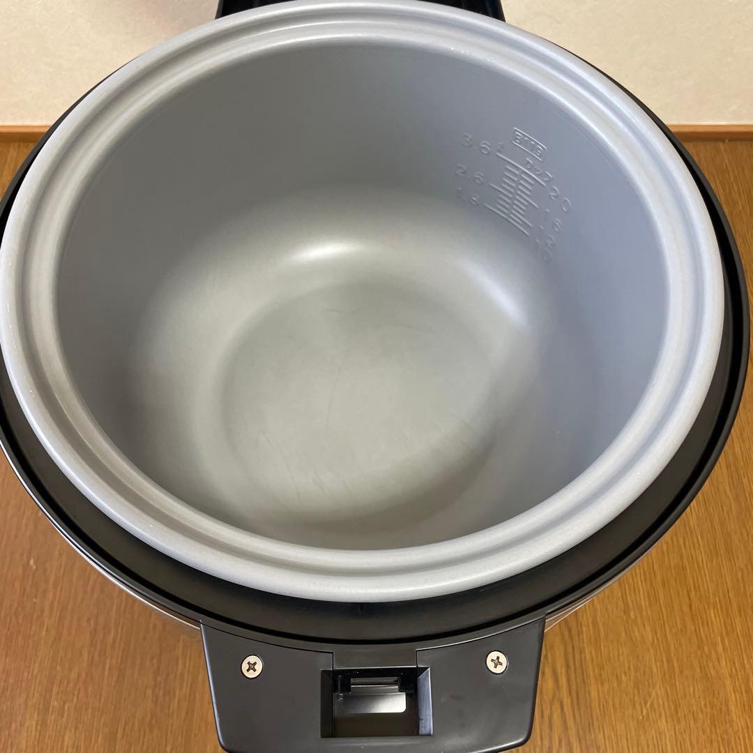 ②　象印 業務用 炊飯器 炊飯ジャー NS-GU36 2升 ステンレス 3.6L