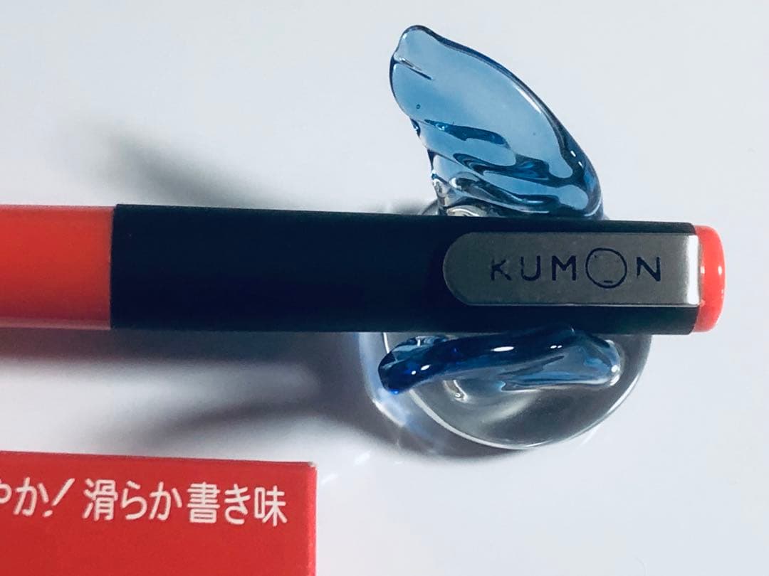 希少　廃盤　KUMON 採点ペン　旧型 プラチナソフトペン　万年筆　インク付き