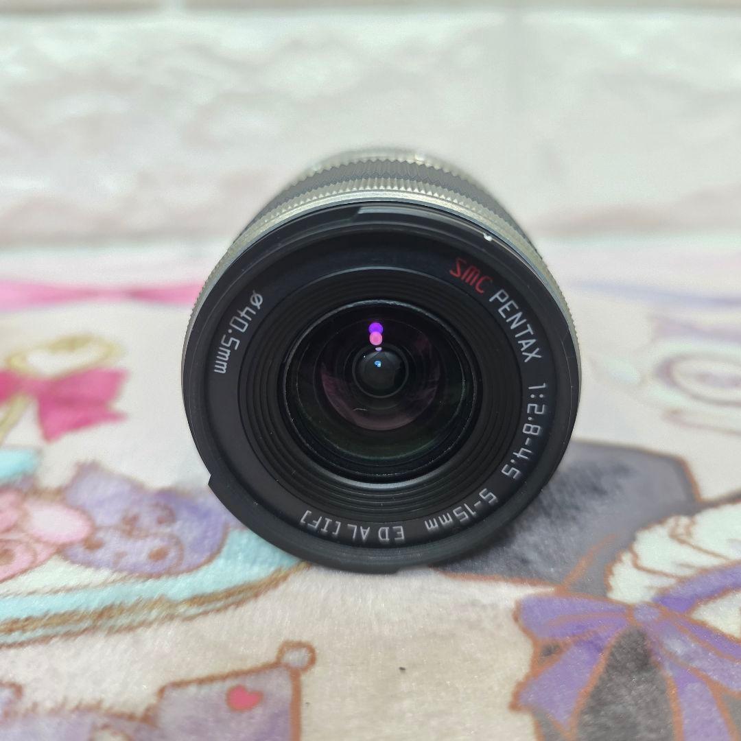 518美品【PENTAX Q 02】 レンズキット LIMITED SILVER