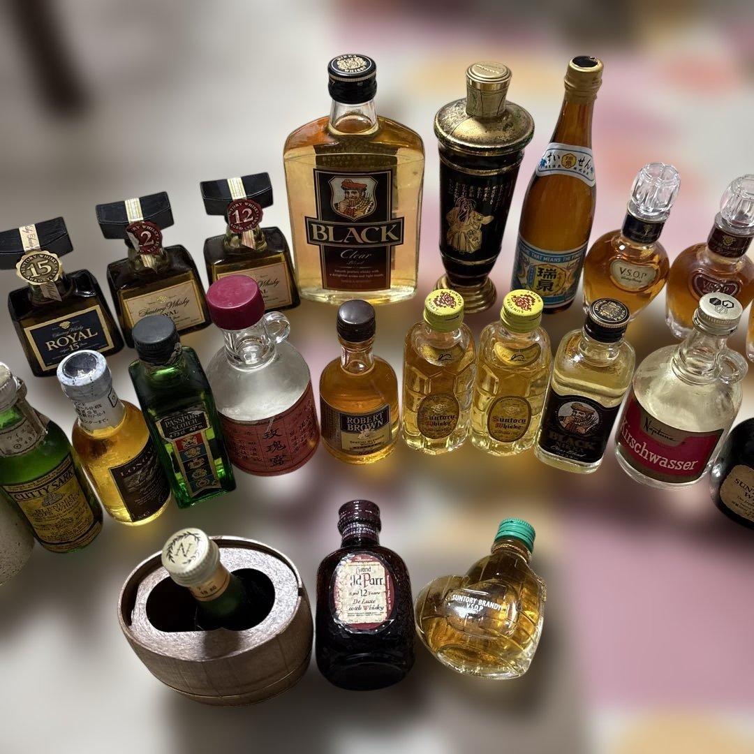 ウイスキーと日本酒のセット