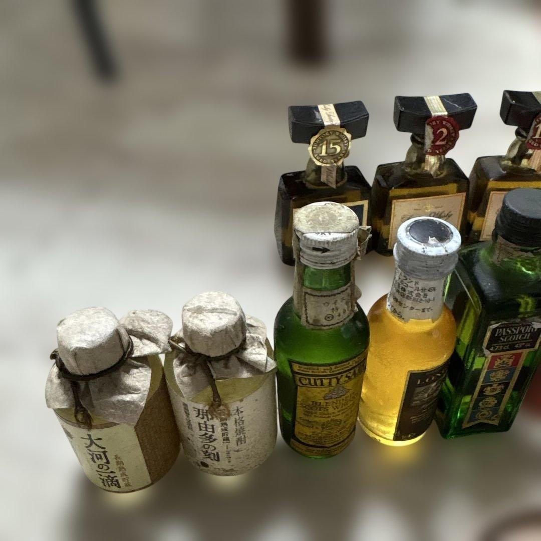ウイスキーと日本酒のセット