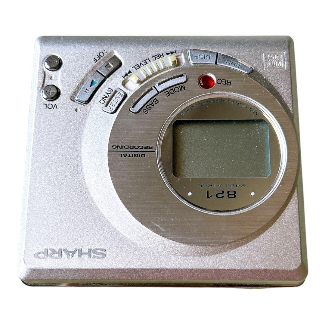 動作確認済 SONY ポータブルMDプレーヤー MDレコーダー MD-MT821