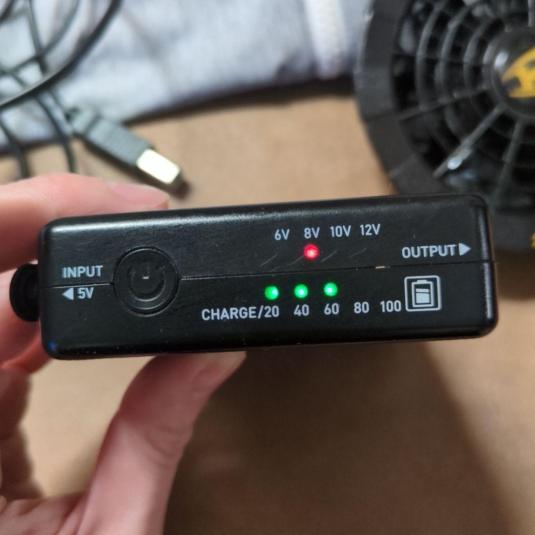 バートル空調服LL　エアサート ファン付き　12v