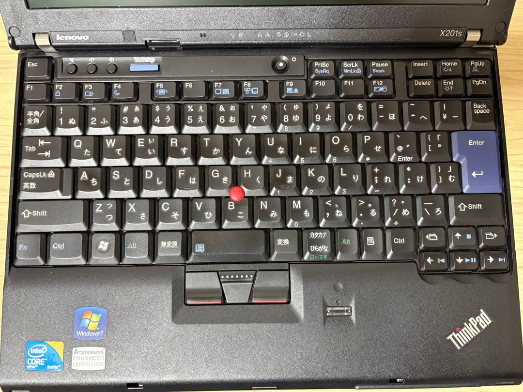 Lenovo ThinkPad X201s 高解像度 i7 SSD ジャンク