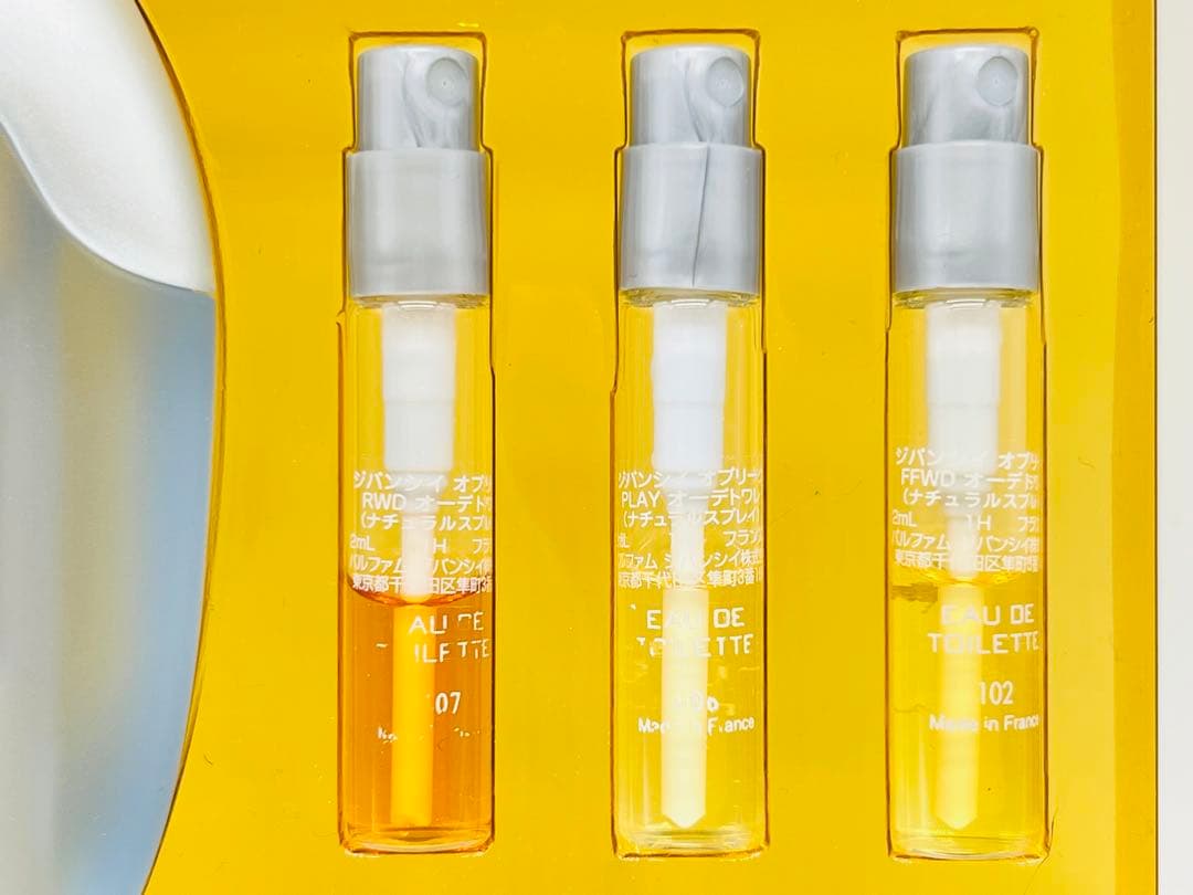 希少 ジバンシー オブリーク 香水セット EDT 20ml＋2ml 6点セット