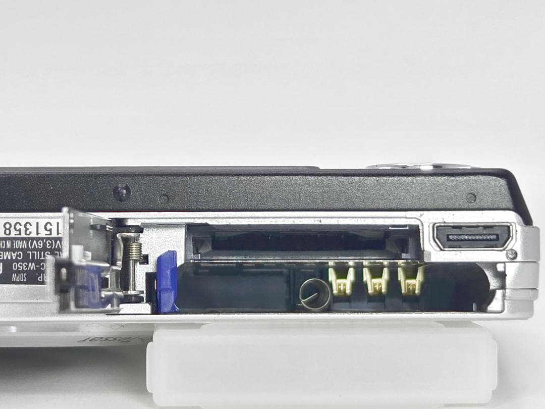 ソニー　SONY Cyber-shot DSC-W350 シルバー 《元箱付属》