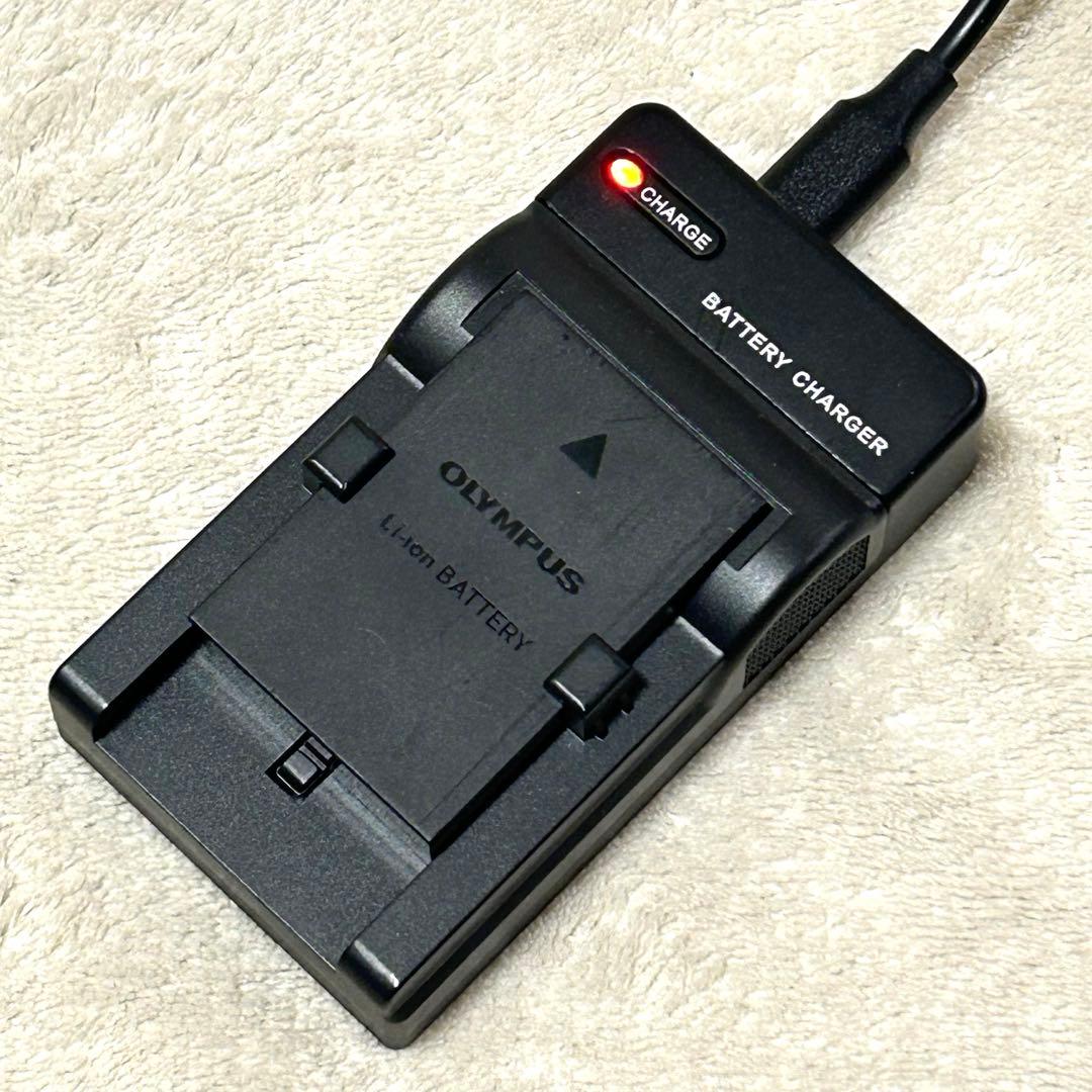 【美品 動作確認済】OLYMPUS オリンパス μ1000 シルバー 防水機能付