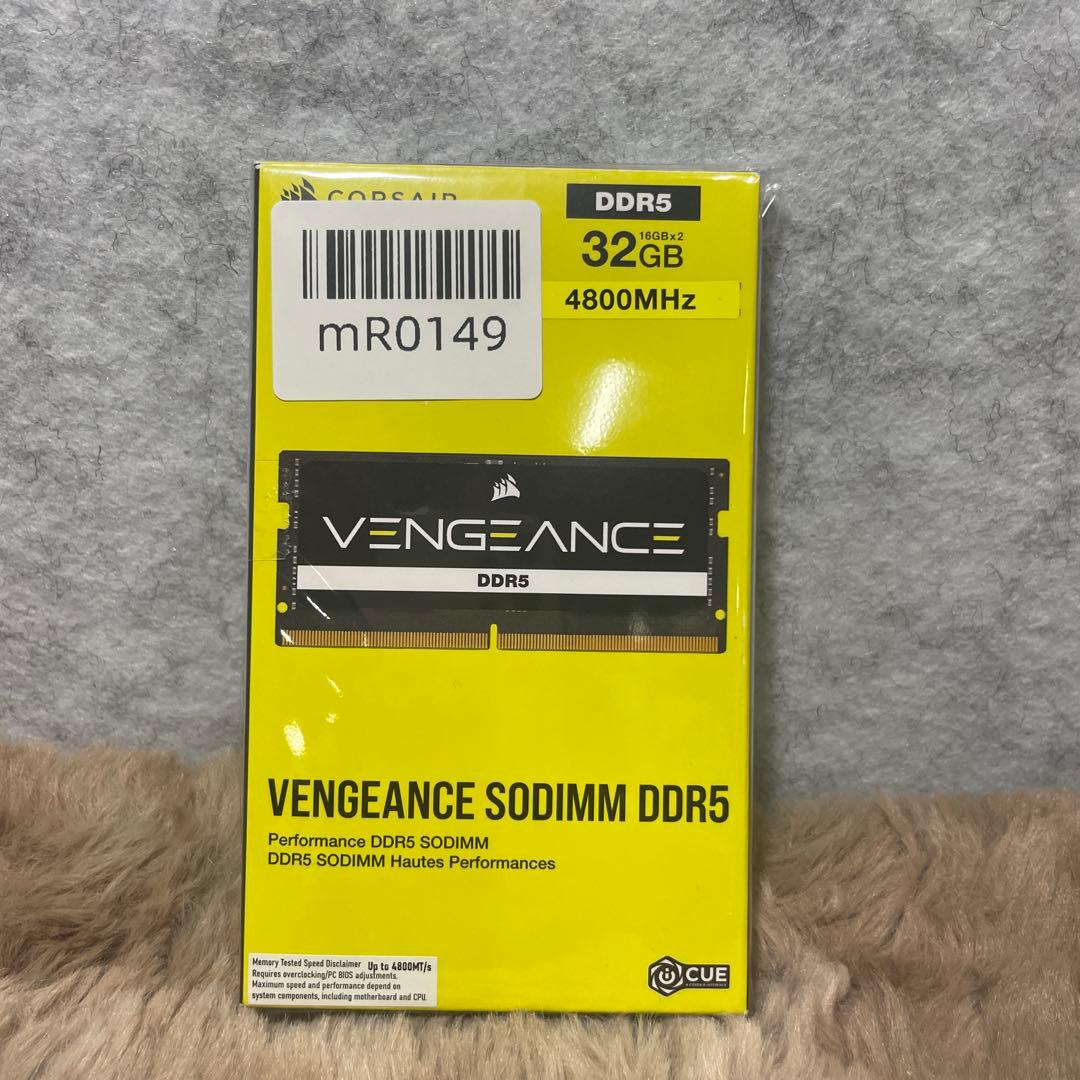 CORSAIR DDR5-4800MHz ノートPC用 メモリ