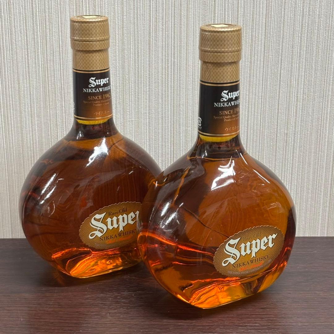 2本 新品未開封 ニッカウィスキー SUPER 700ml