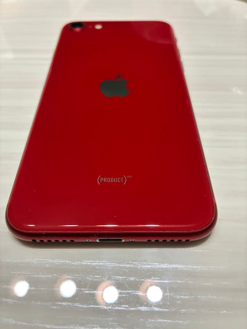 【美品】iPhone SE3 赤色　64GB SIMフリー