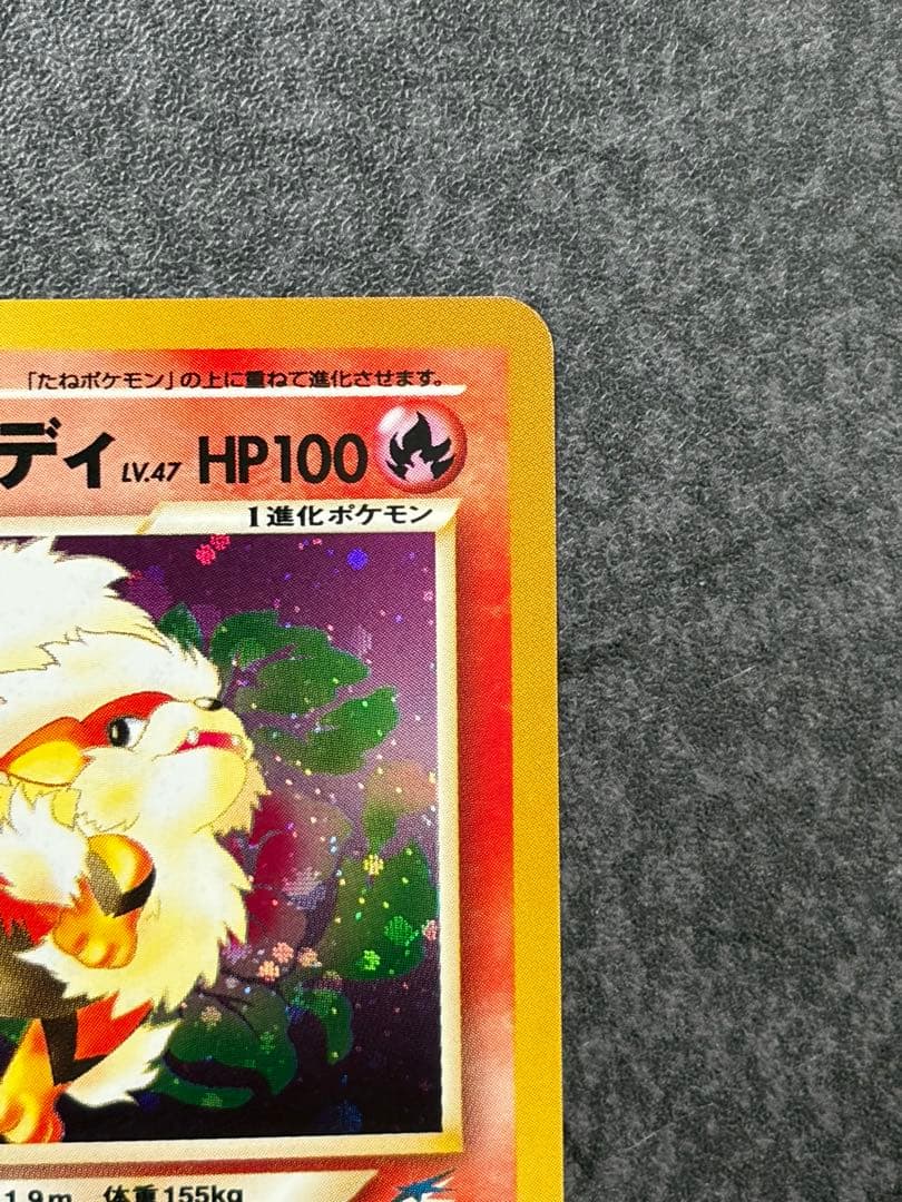やさしいウインディ★ 旧裏カード　拡張パック第4弾 闇そして光へ　ホロ