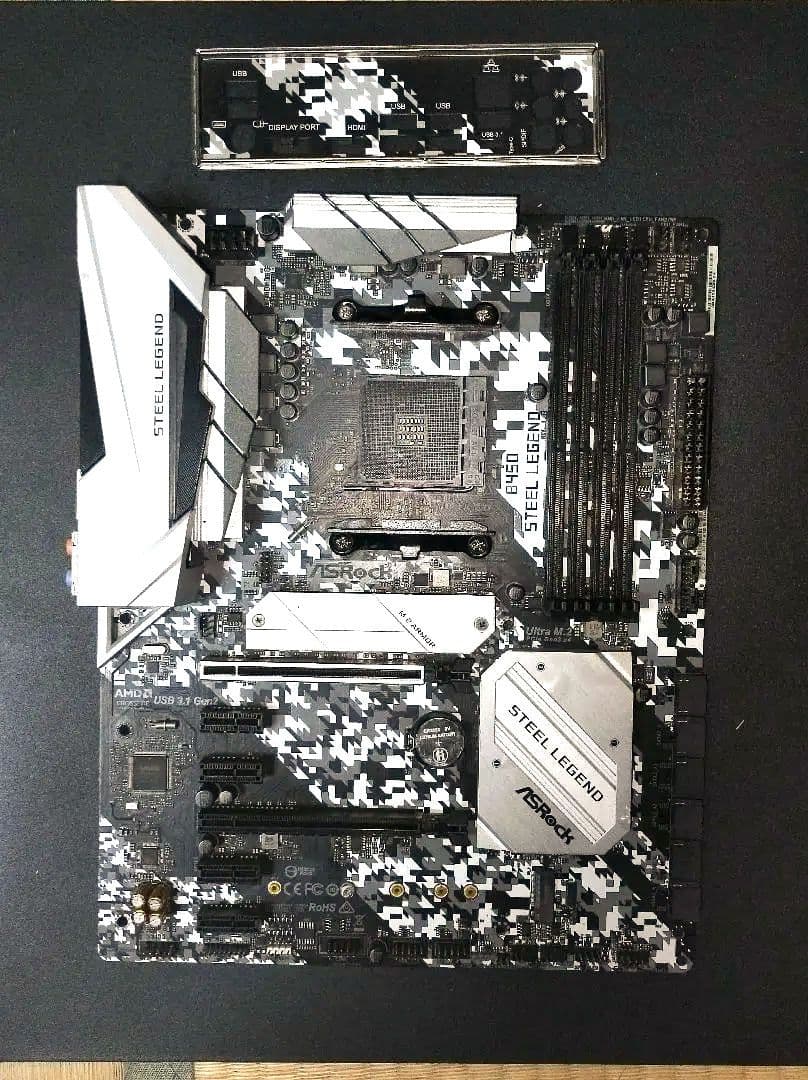 ASRock B450 STEEL LEGEND マザーボード