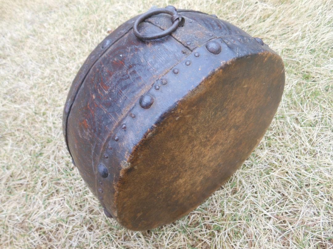和太鼓　平太鼓　太鼓　和楽器 打楽器　オブジェ　アンティーク