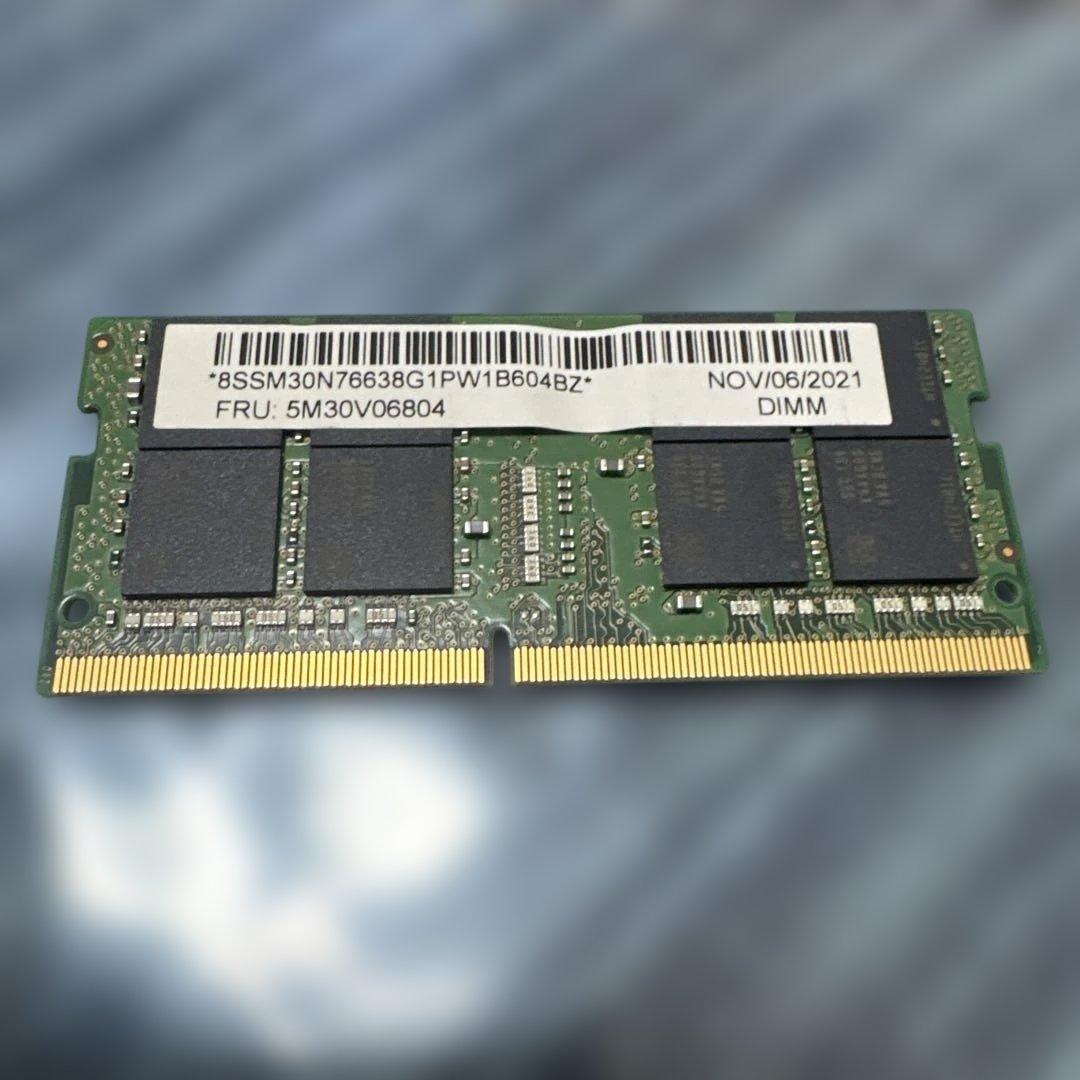 SAMSUNG 32GB 2Rx8 DDR4 3200AA ノートPC用メモリ