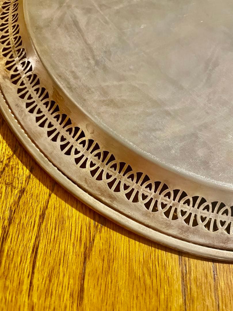 Mappin&Webb 銀メッキトレイ　サルヴァ