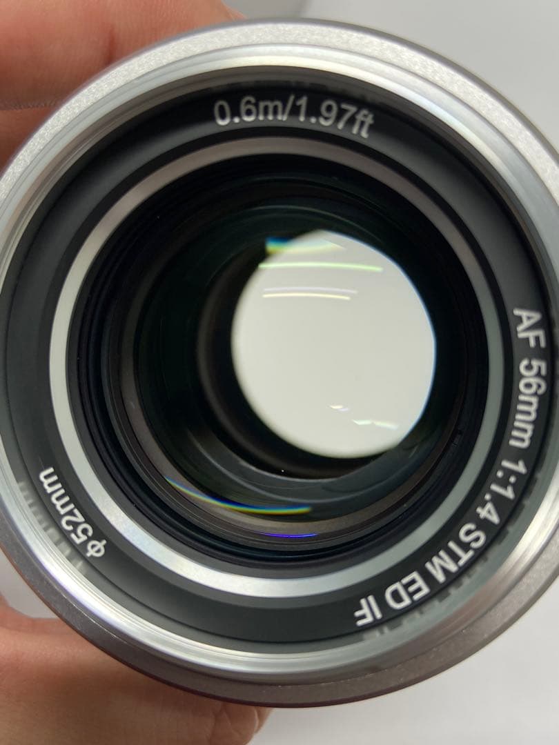 【美品】Viltrox AF 56mm f/1.4 XFマウント シルバー