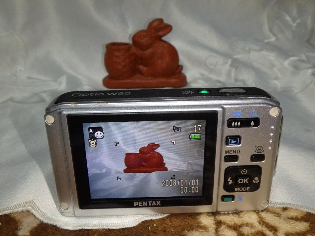 動作品 PENTAX OPTIO W60 デジタルカメラ