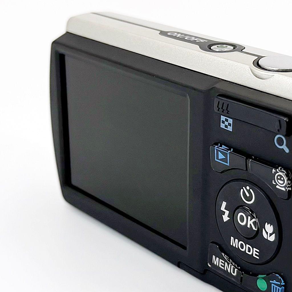 ペンタックス PENTAX Optio E80 シルバー コンデジ カメラ 中古